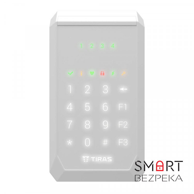 Клавіатура K-PAD4 (white)