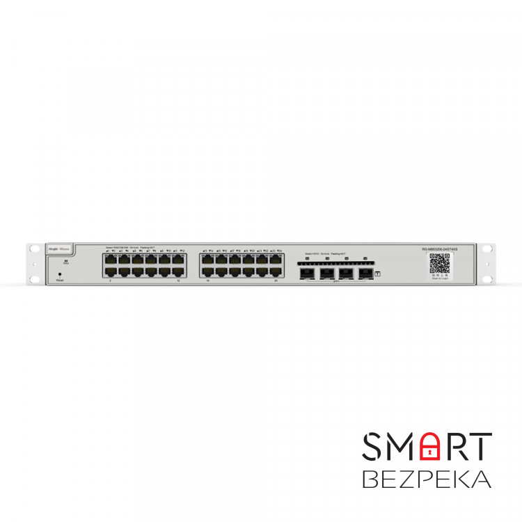 Коммутатор Ruijie Reyee RG-NBS3200-24GT4XS управляемый 28-портовый без PoE
