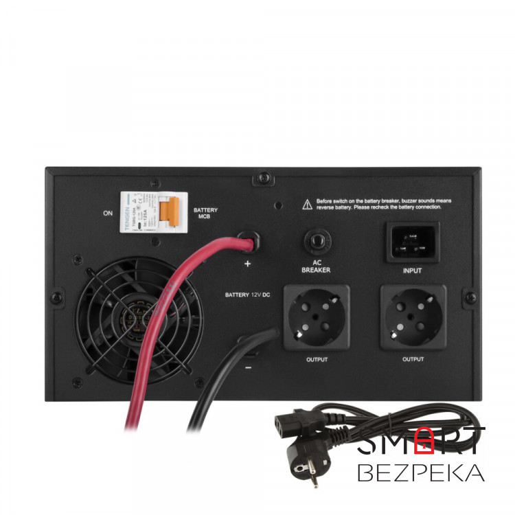 Джерело безперебійного живлення Logicpower LPE-B-PSW-1500VA+ з правильною синусоїдою