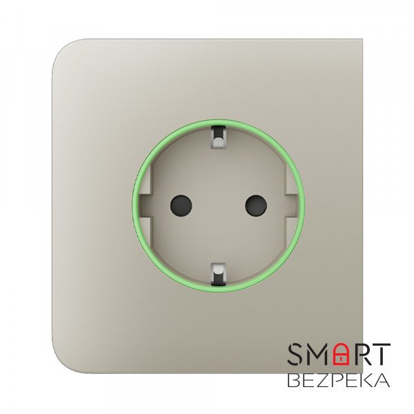 Бічна панель Ajax SideCover (type F) ivory для вбудованої розетки