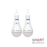 Комплект із двох ламп LED Lightwell BS2C4 15 Вт Е27 з вбудованим акумулятором