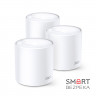Домашня Mesh Wi-Fi система TP-LINK DECO X20 3PK AX1800 1xGE LAN 1xGE WAN MU-MIMO OFDMA (DECO-X20-3-PACK)