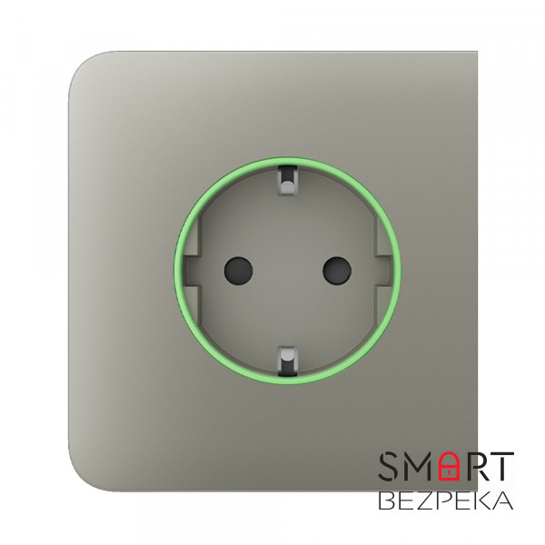 Бічна панель Ajax SideCover (type F) olive для вбудованої розетки