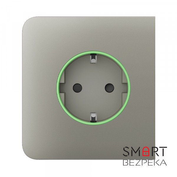 Бічна панель Ajax SideCover (type F) olive для вбудованої розетки