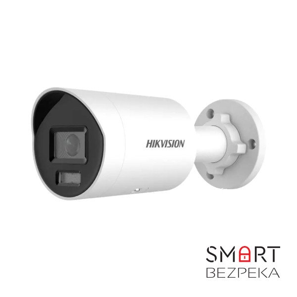 IP-відеокамера 8 Мп Hikvision DS-2CD2087G2H-LIU(2.8мм)(eF) з подвійним підсвічуванням для системи відеонагляду