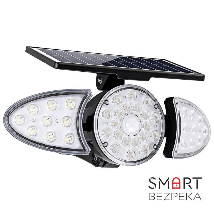 Комплект із двох ліхтарів з датчиком руху на сонячній батареї LWS-2.5W2.5Pir