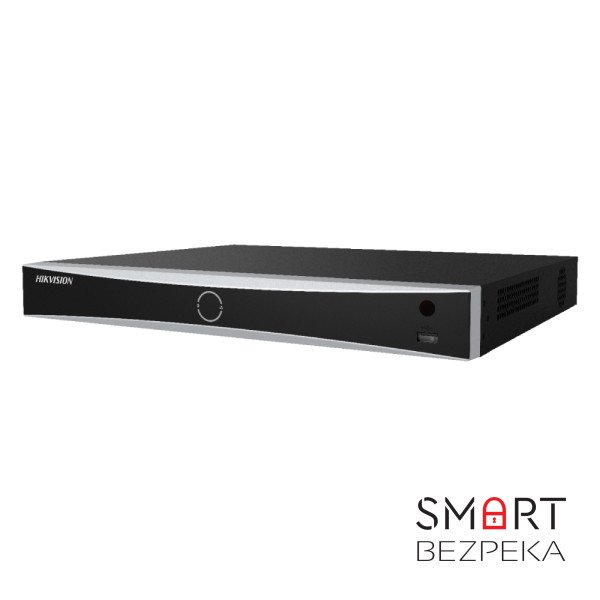 IP-відеореєстратор 16-канальний з PoE Hikvision DS-7616NXI-K2/16P з відеоаналітикою для систем відеоспостереження