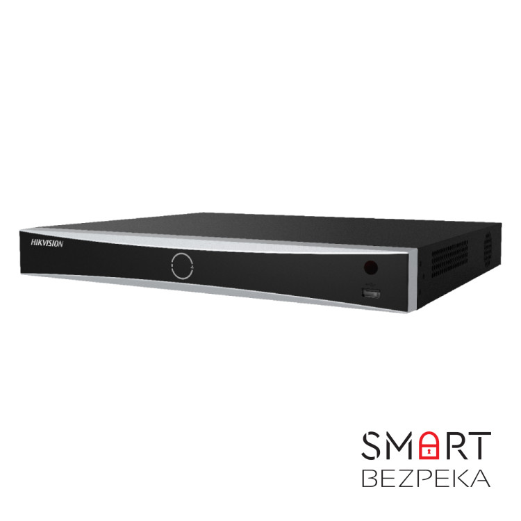 IP-видеорегистратор 16-канальный c PoE Hikvision DS-7616NXI-K2/16P с видеоаналитикой для систем видеонаблюдения
