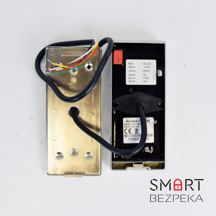 Кодовая клавиатура ZKTeco MK-V(ID) со считывателем EM-Marine влагозащищенная