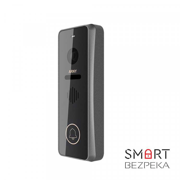 Видеопанель Arny AVP-NG432 (2Mpx) graphite с БУЗом и кронштейном 20°