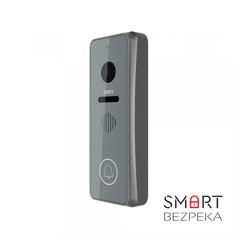 Видеопанель Arny AVP-NG432 (2Mpx) graphite с БУЗом и кронштейном 20°