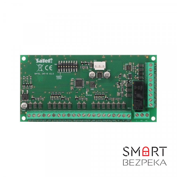 Універсальний модуль розширення зчитувачів Satel INT-R для ППК INTEGRA і CA-64