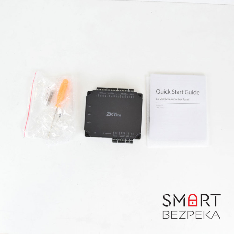 Мережевий контролер ZKTeco C2-260 для 2 дверей