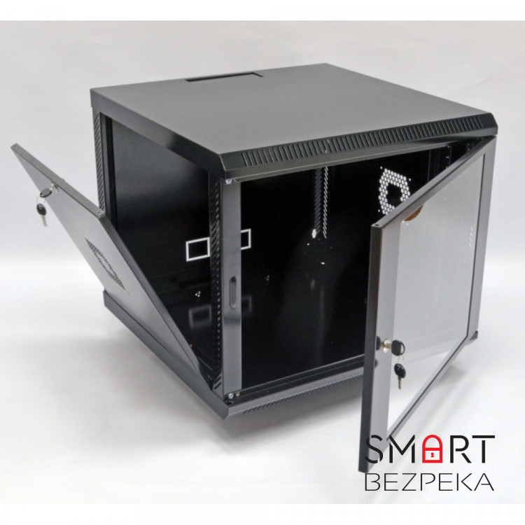Шкаф серверный CMS 9U 600 х 600 х 507 UA-MGSWA96B для сетевого оборудования