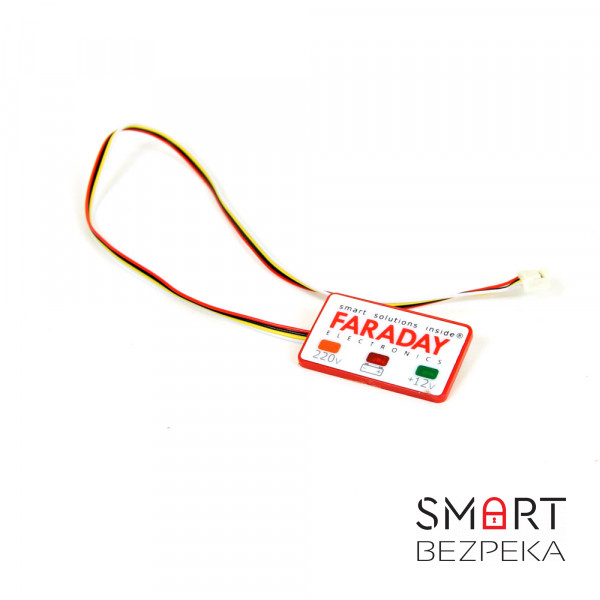 Зовнішня індикація Faraday Electronics 3 LED UPS індикатор