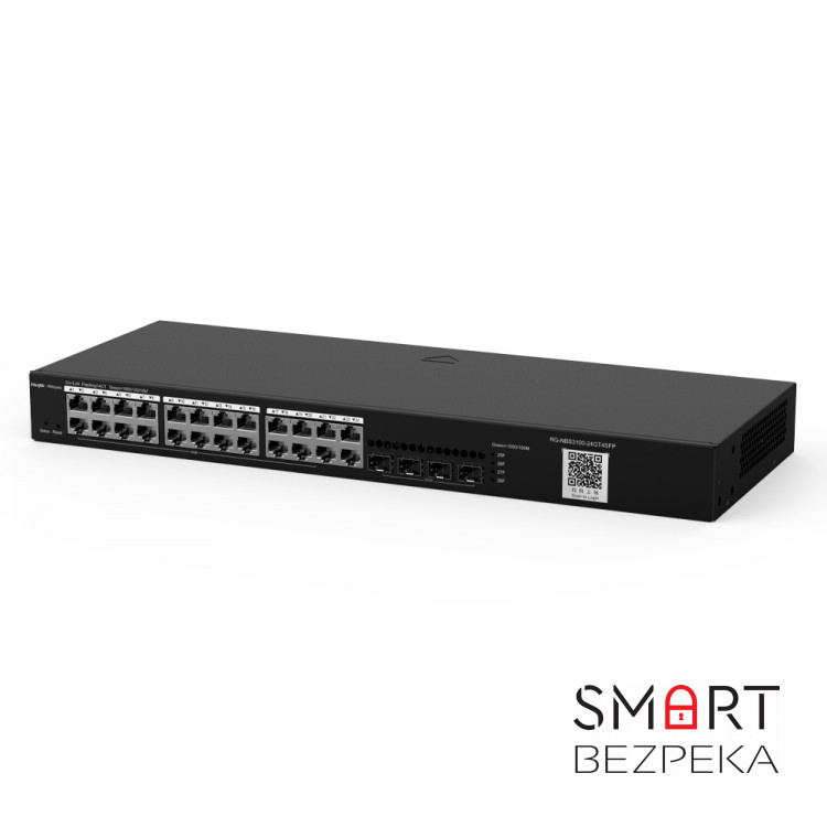 Комутатор Ruijie Reyee RG-NBS3100-24GT4SFP керований 28-портовий без PoE