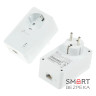 Комплект адаптерів TP-Link Powerline TL-PA7017P KIT із вбудованою розеткою