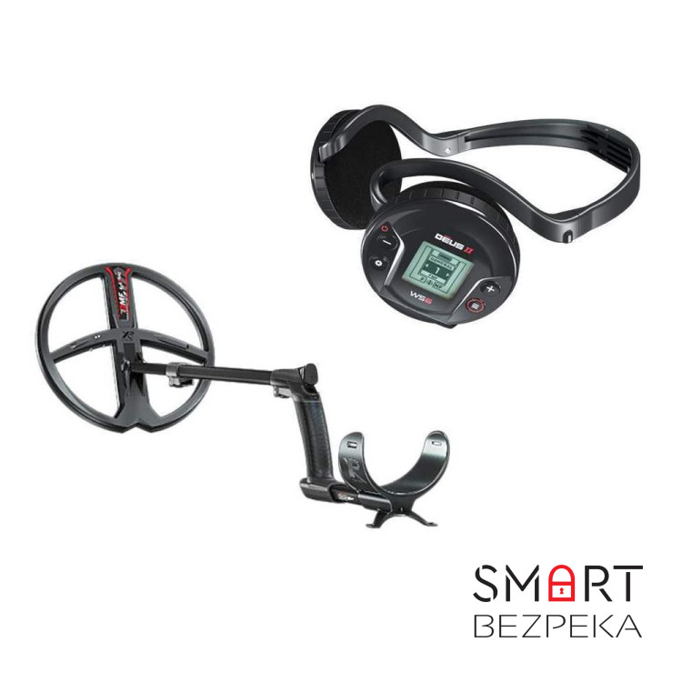 Металошукач XP Deus II з котушкою FMF DD 28 см, з бездротовими навушниками WS6 (DEUS2-28FMFWS6)