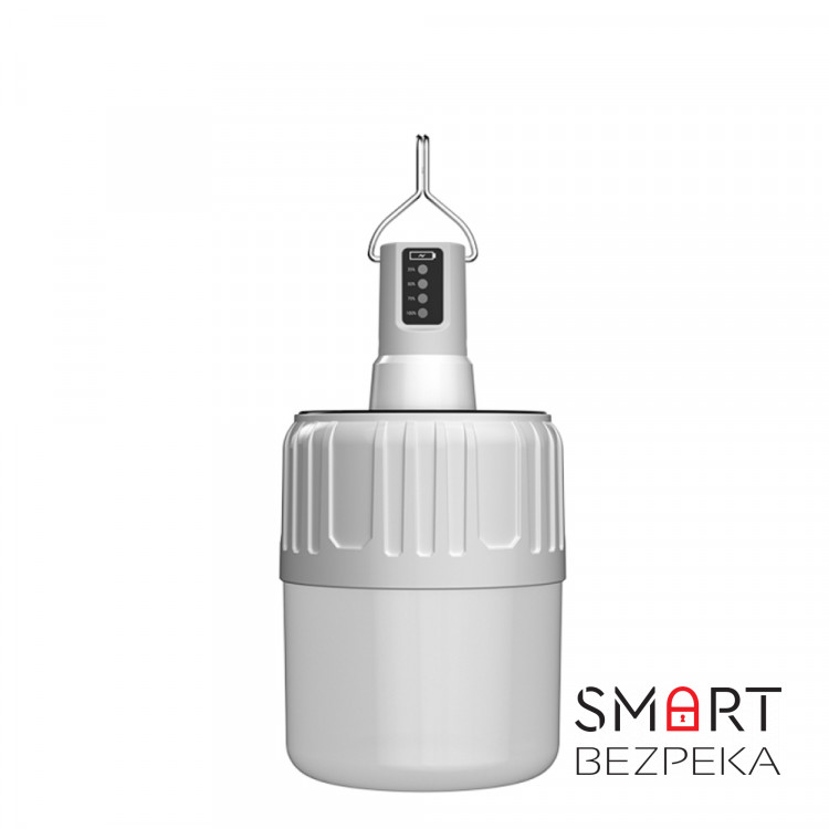 Кемпинговый фонарь SUPERFIRE T26-S с солнечной батареей и мощностью 18 Вт