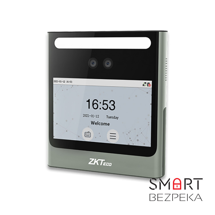 Биометрический терминал распознавания лиц со считывателем карт EM-Marine с Wi-Fi ZKTeco EFace10 Desktop