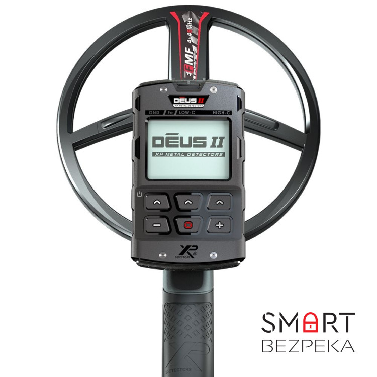 Металошукач XP Deus II з котушкою FMF DD 28 см, з блоком керування та бездротовими навушниками WS6 (DEUS2-28FMFRCWS6)