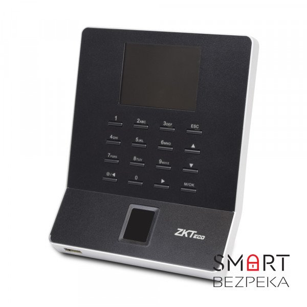 Біометричний термінал ZKTeco WL20 black зі зчитувачем відбитка пальця з Wi-Fi