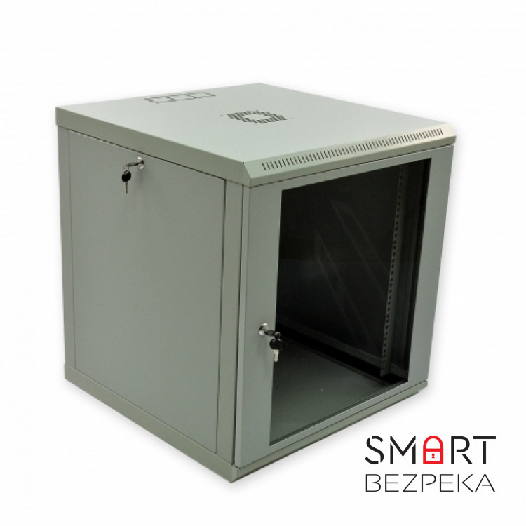 Шафа серверна CMS 12U 600 х 600 х 640 UA-MGSWL126G для мережевого обладнання