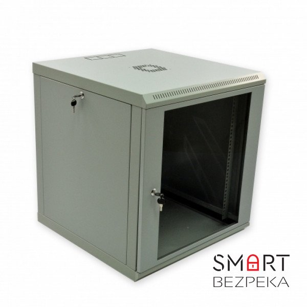 Шафа серверна CMS 12U 600 х 600 х 640 UA-MGSWL126G для мережевого обладнання