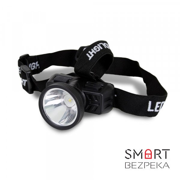 Налобний LED ліхтар SUPERFIRE HL51, що перезаряджається, з потужністю 2.5 Вт