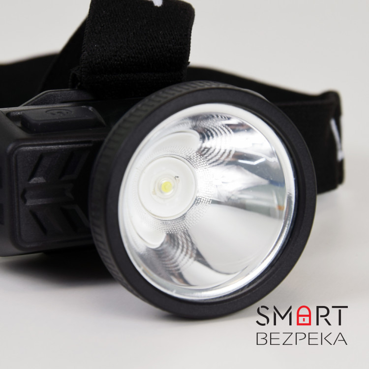 Налобний LED ліхтар SUPERFIRE HL51, що перезаряджається, з потужністю 2.5 Вт