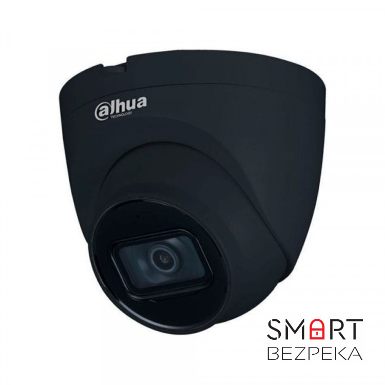 HDCVI видеокамера Dahua 2 Мп DH-HAC-HDW1200TRQP-BE (2.8 мм) для системы видеонаблюдения