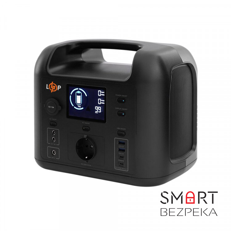 Багатофункціональна портативна зарядна станція Logicpower LP CHARGER 500 (500W, 518Wh)