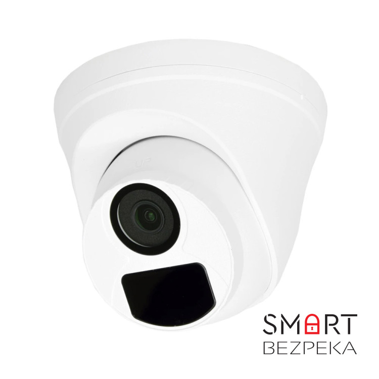 Комплект для видеонаблюдения с 7-дюймовым видеодомофоном BCOM BD-770FHD Black и купольной 2Мп видеокамерой UNC UMD-2MIR-20W/2.8