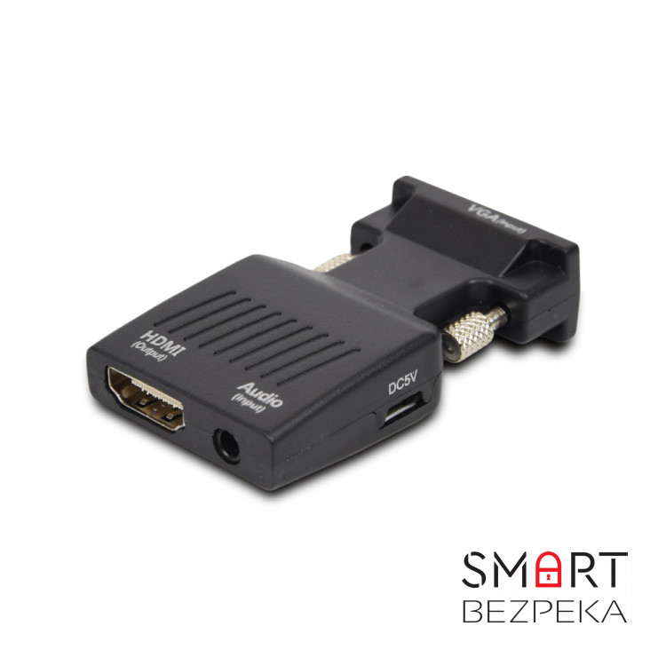 Конвертер відеосигналу ATIS VGA-HDMI-C з кабелями