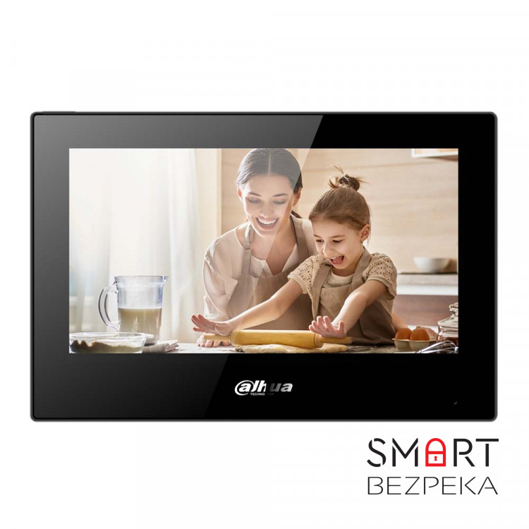 IP-відеодомофон з Wi-Fi 7" Dahua DHI-VTH5321GB-W