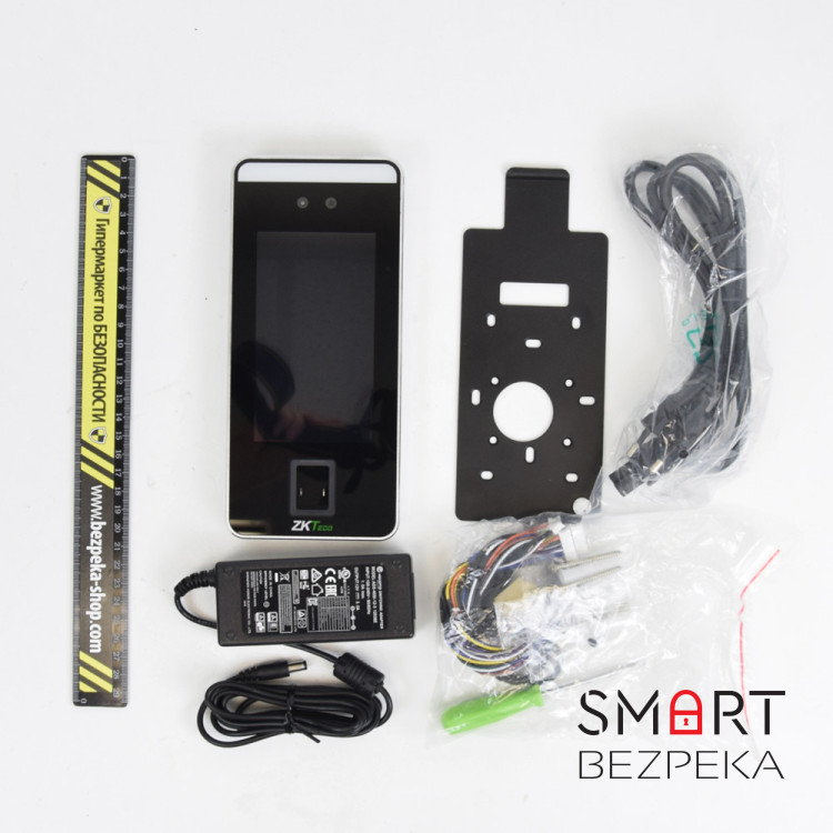 Біометричний термінал розпізнавання облич зі зчитувачем карт Mifare з Wi-Fi та функцією домофонії ZSmart ZKTeco SpeedFace-V5L