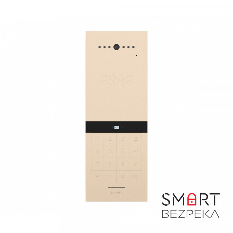 Відеопанель виклику Slinex Sitara (gold) для IP-домофонів