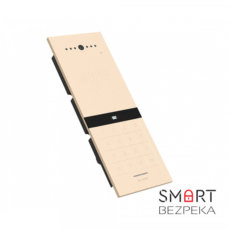 Відеопанель виклику Slinex Sitara (gold) для IP-домофонів