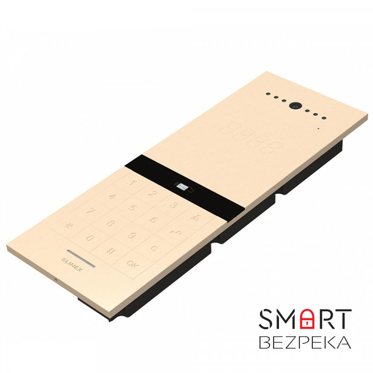 Відеопанель виклику Slinex Sitara (gold) для IP-домофонів