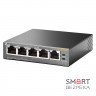PoE-коммутатор TP-Link TL-SG1005P 5-портовый с 4 PoE+ портами неуправляемый