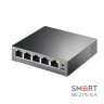 PoE-коммутатор TP-Link TL-SG1005P 5-портовый с 4 PoE+ портами неуправляемый