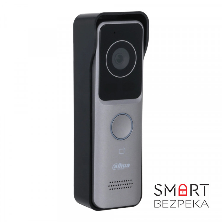 Wi-Fi видеопанель 2 Мп со считывателем Mifare Dahua DHI-VTO2311R-WP для IP-домофонов