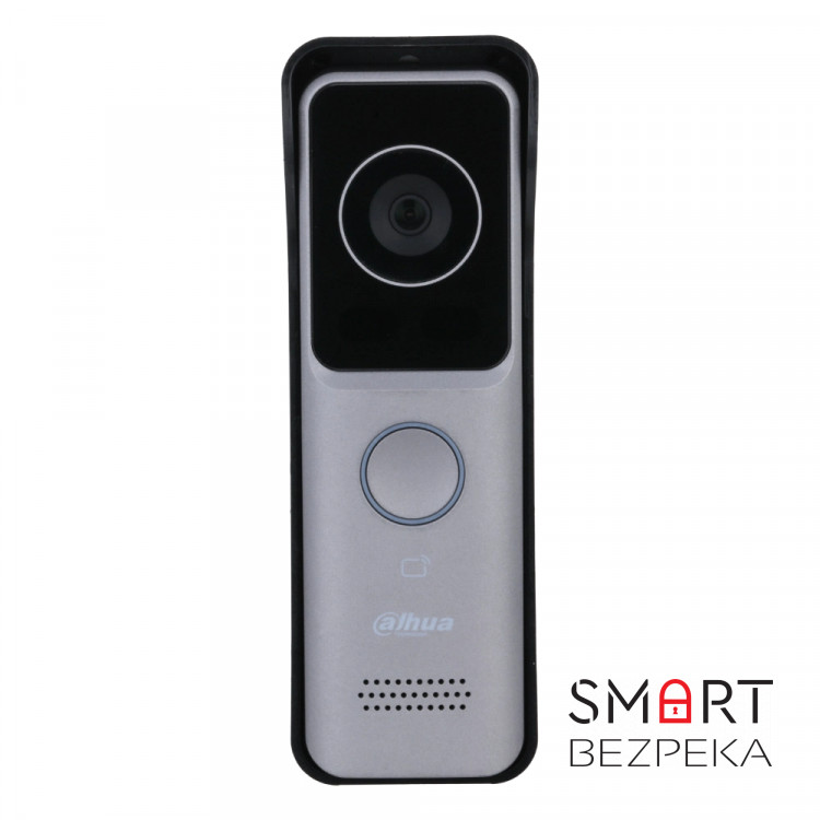 Wi-Fi видеопанель 2 Мп со считывателем Mifare Dahua DHI-VTO2311R-WP для IP-домофонов