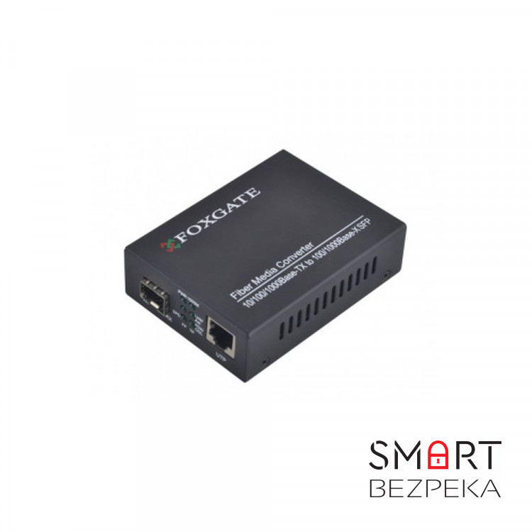 Медіаконвертер FoxGate EC-SFP1000-FE/GE-LFP