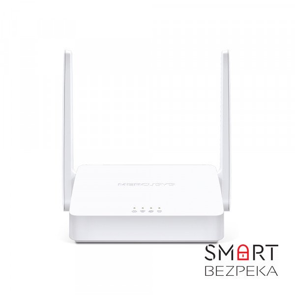 Беспроводной маршрутизатор Mercusys MW301R N300, 1хFE WAN, 2хFE LAN, 2 антенны (MW301R)