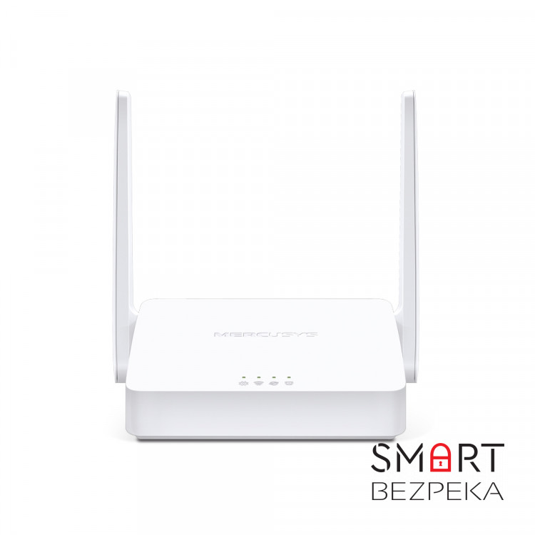 Беспроводной маршрутизатор Mercusys MW301R N300, 1хFE WAN, 2хFE LAN, 2 антенны (MW301R)