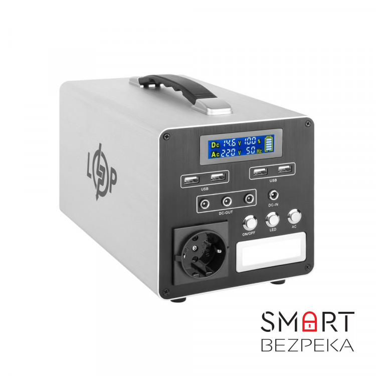 Многофункциональная портативная зарядная станция Logicpower LP CHARGER MPPT 500 (500W, 512Wh)