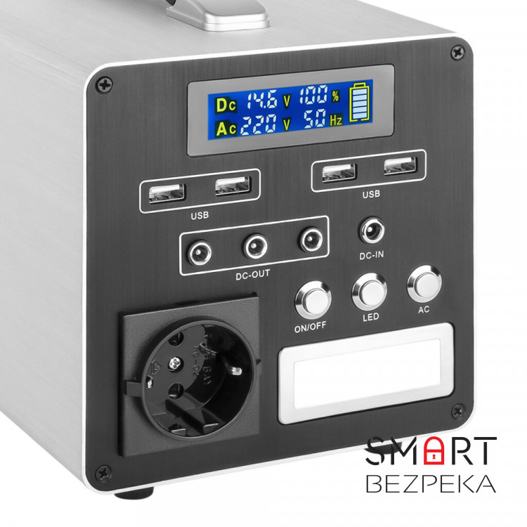 Многофункциональная портативная зарядная станция Logicpower LP CHARGER MPPT 500 (500W, 512Wh)