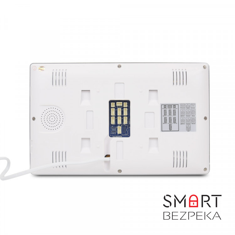 Відеодомофон 10" BCOM BD-1070FHD/T White з підтримкою Tuya Smart