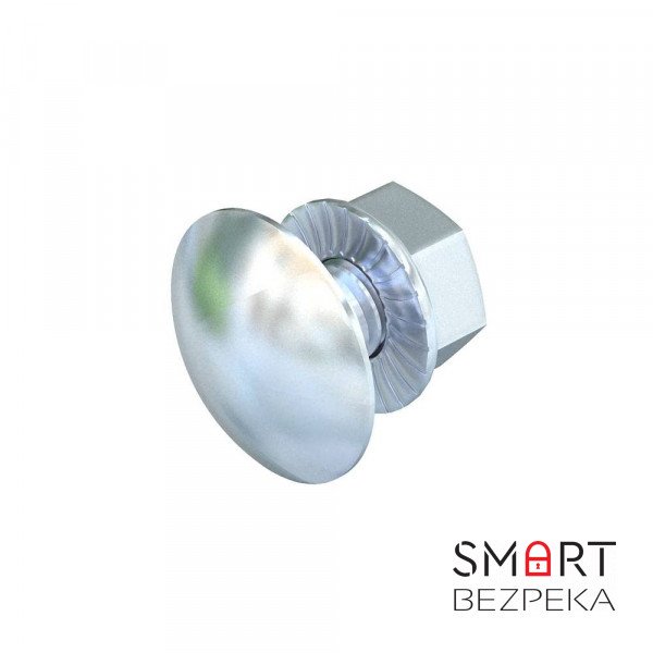 Болт з напівкруглою голівкою з комбінованою гайкою М6х12мм OBO Bettermann (100шт.) 6406130